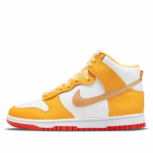 Nike ナイキ レディース スニーカー  【(WMNS) Nike Dunk High \u0027University Gold Orange\u0027 DQ4691-700】  大きさ US_W_10.5