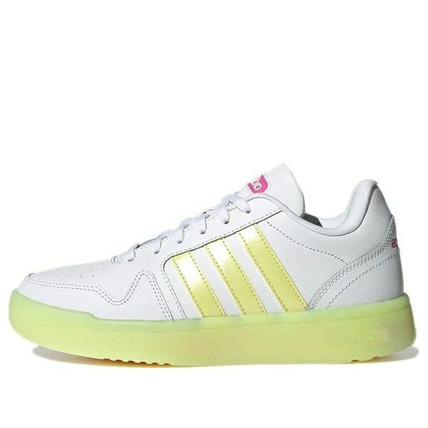 adidas アディダス レディース スニーカー 【(WMNS) adidas neo Postmove 'White Yellowgreen' GY7544】 サイズ US_5.5(22.5cm)｜asty