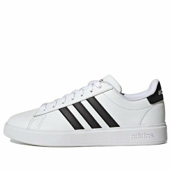 adidas アディダス レディース スニーカー 【(WMNS) adidas Grand Court Cloudfoam Lifestyle Court Comfort 'White Black' GW9214】 サイズ US_6(23.0cm)|asty