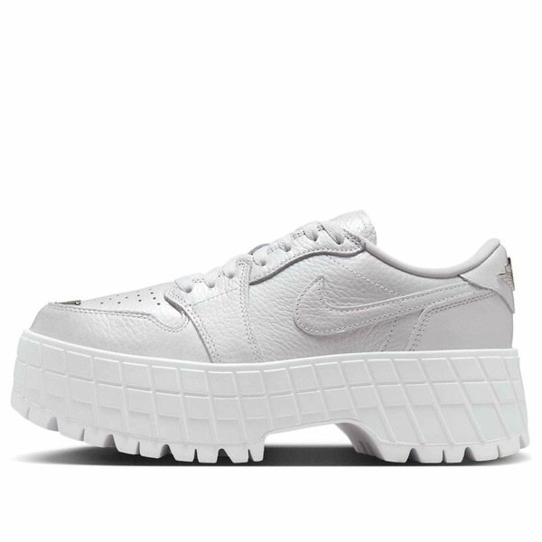 Jordan ジョーダン レディース スニーカー 【(WMNS) Air Jordan 1 Brooklyn Low 'White Metallic Silver' HF3184-100】 サイズ US_6(23.0cm)|asty