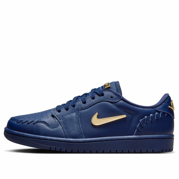 Jordan ジョーダン レディース スニーカー  【(WMNS) Air Jordan 1 Low \u0027Method of Make Midnight Navy Metallic Gold\u0027 FN5032-400】  大きさ US_9(26.0糎)