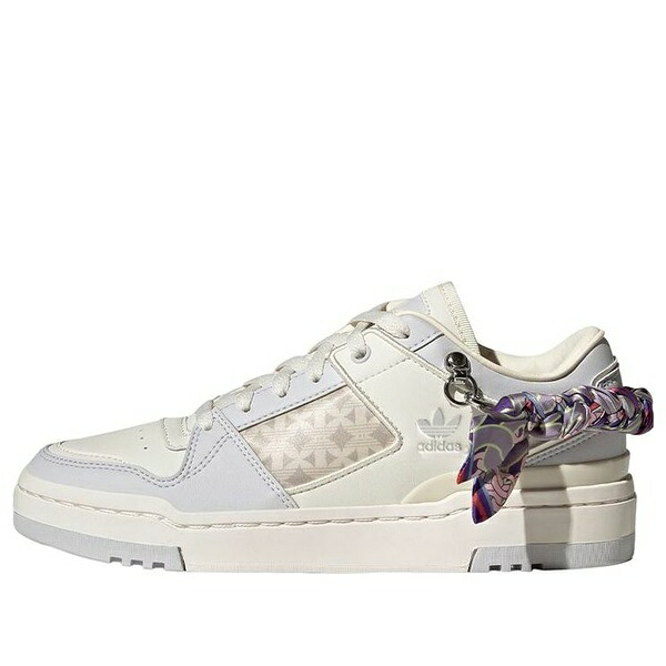 adidas アディダス レディース スニーカー WHITE/LILAC 【(WMNS) adidas Originals Tenis FORUM Luxe Low 'White' H03725】 サイズ US_5(22.0cm)｜asty