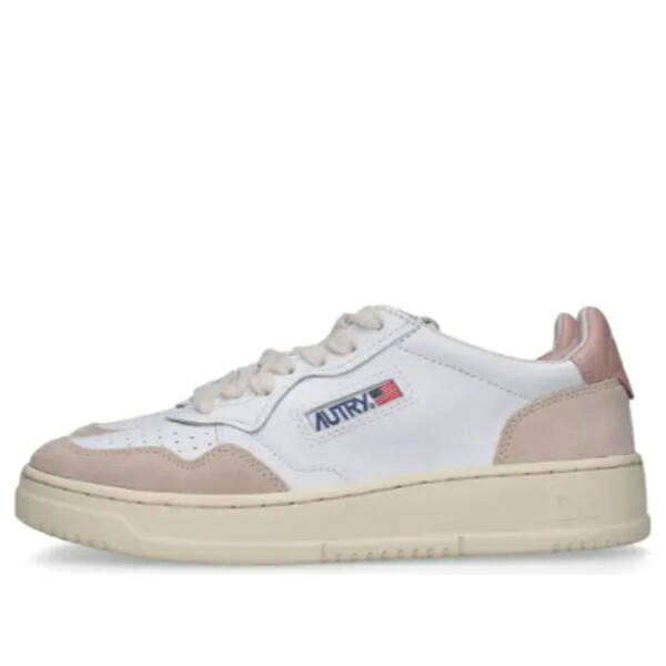 AUTRY オートリー レディース スニーカー White/Pink 【(WMNS) Autry Medalist Low Leather Suede 'White Pink' AULW-LS37】 サイズ US_6(23.0cm)｜asty