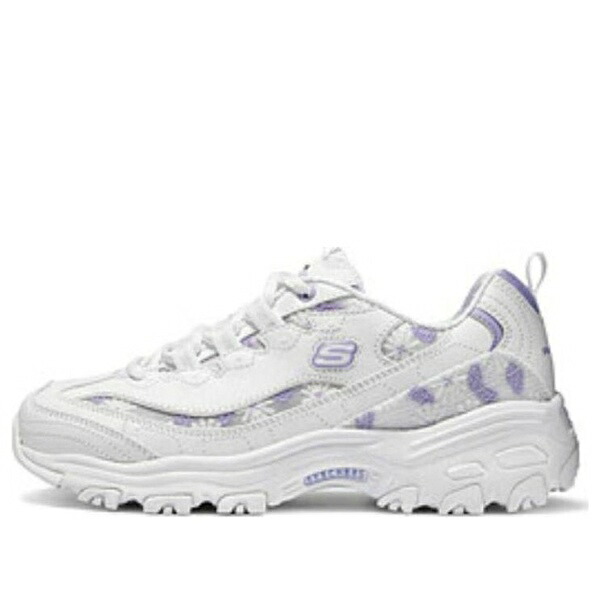 Skechers スケッチャーズ レディース スニーカー White/Purple 【(WMNS) Skechers Women Sport D\u0027Lites 1.0 \u0027White Lavender\u0027 150234-WLV】  大きさ US_5.5(22.5糎)