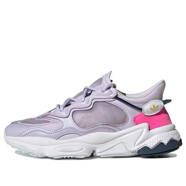 adidas アディダス レディース スニーカー Purple/White/Red 【(WMNS) adidas Ozweego Lite \u0027Purple Tint Screaming Pink\u0027 G55648】  大きさ US_W_4.5