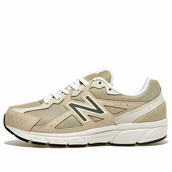 New Balance ニュー平衡にする レディース スニーカー Beige/White 【(WMNS) New Balance 480V5 \u0027Beige\u0027 White\u0027 W480KM5】  大きさ US_W_10