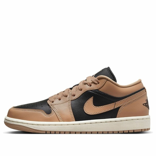 Air Jordan ジョーダン レディース スニーカー BROWN/BLACK 【(WMNS) Air Jordan 1 Low 'Desert Black' DC0774-201】 サイズ US_W_12｜asty