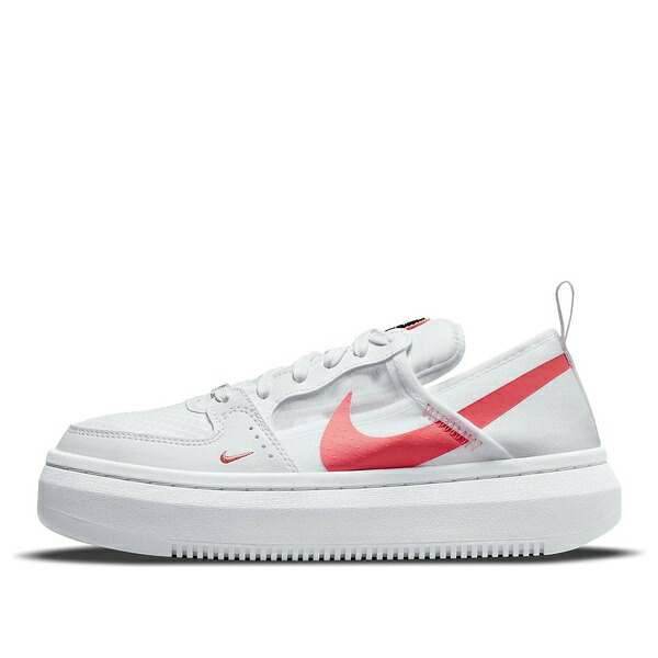 Nike ナイキ レディース スニーカー White/Red 【(WMNS) Nike Court Vision Alta \u0027White Magic Ember\u0027 CW6536-101】  大きさ US_W_10.5