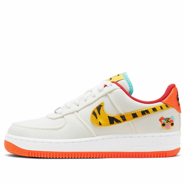 Nike ナイキ レディース スニーカー White/Yellow 【(WMNS) Nike Air Force 1 \u002707 LX \u0027Year of the Tiger\u0027 DR0148-171】  大きさ US_8.5(25.5糎)