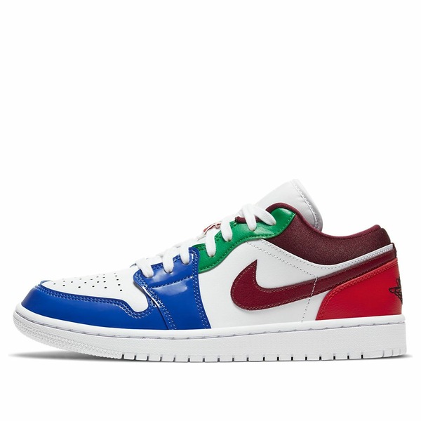 Air Jordan ジョーダン レディース スニーカー White/Hyper Royal/Lucky Green/Dark Beetroot 【(WMNS) Air Jordan 1 Low SE \u0027Multi-Color\u0027 DB5455-100】  大きさ US_6(23.0糎)