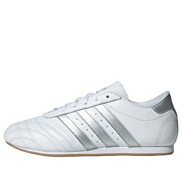 adidas アディダス レディース スニーカー Cloud White/Silver Metallic/Gum 【(WMNS) adidas Taekwondo Lace \u0027White Silver Gum\u0027 JS1192】  大きさ US_W_11.5