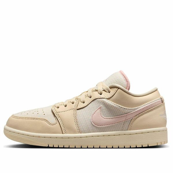 Air Jordan ジョーダン レディース スニーカー Muslin/Sail/Coconut Milk/Legend Pink 【(WMNS) Air Jordan 1 Low SE 'Linen Legend Pink' FQ1925-100】 サイズ US_9(26.0cm)|asty