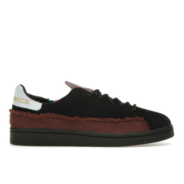 adidas アディダス メンズ スニーカー 【adidas Superstar Pharrell Human Race Black】 サイズ US_9.5(27.5cm) Black/Brown/White