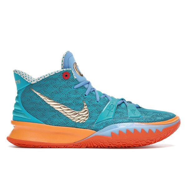 Nike ナイキ メンズ スニーカー 【Nike Kyrie 7 Concepts Horus (Regular Box)】 サイズ US_8(26.0cm) Teal/Orange-Ice