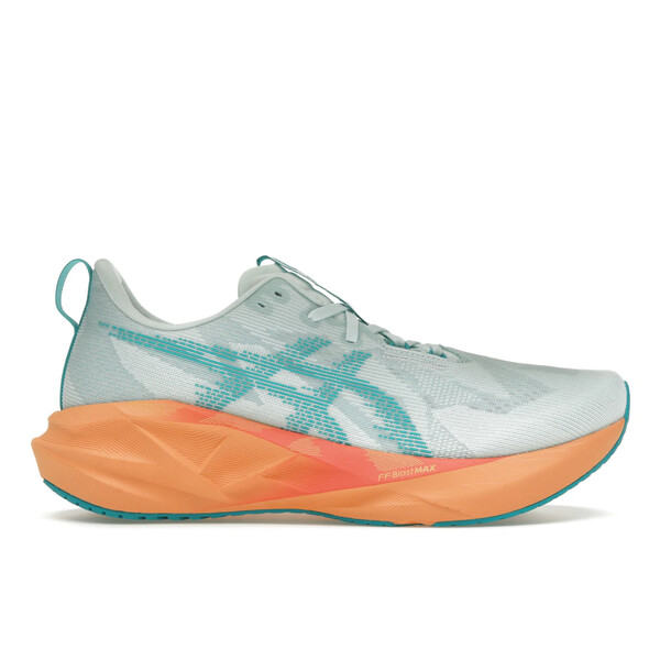ASICS アシックス メンズ スニーカー 【ASICS Novablast 5 Soothing Sea Wave Teal Orange】 サイズ US_12.5(30.5cm) Soothing Sea/Wave Teal
