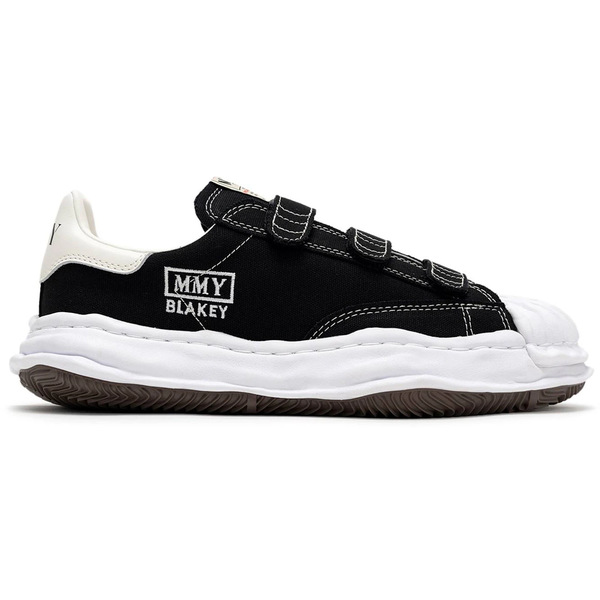 Maison Mihara Yasuhiro ミハラヤスヒロ メンズ スニーカー  【Maison Mihara Yasuhiro Blakey OG Sole Canvas Low Velcro Black White】  大いさ US_5(23.0糎) Black 靴-スニーカー-メンズ靴