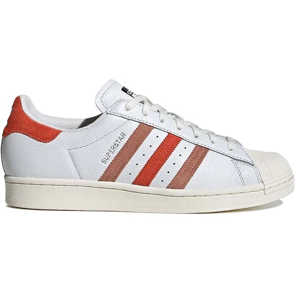adidas アディダス メンズ スニーカー  【adidas Superstar Crystal White Preloved Red】  大きさ US_M_4.5 Crystal White/Preloved Red/Clay Strata