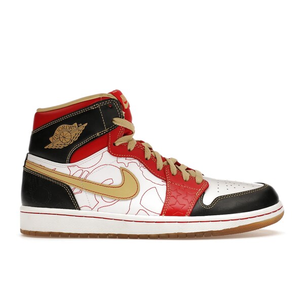 Jordan ジョーダン メンズ スニーカー 【Jordan 1 Retro XQ (2013)】 サイズ US_10.5(28.5cm) Black/Gold Dust-Sport Red-White｜asty