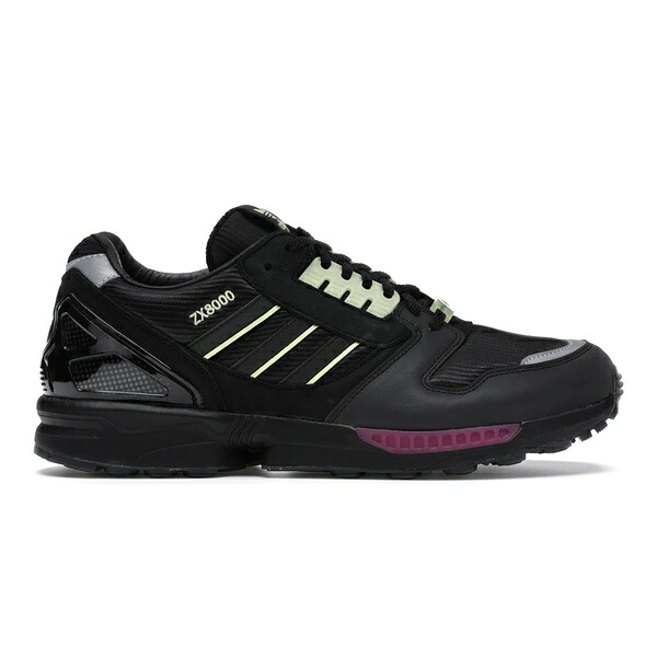 adidas アディダス メンズ スニーカー  【adidas ZX 8000 Metropolitan Drifter】  サイズ US_10(28.0cm) Core Black/Yellow Tint/Real Magenta