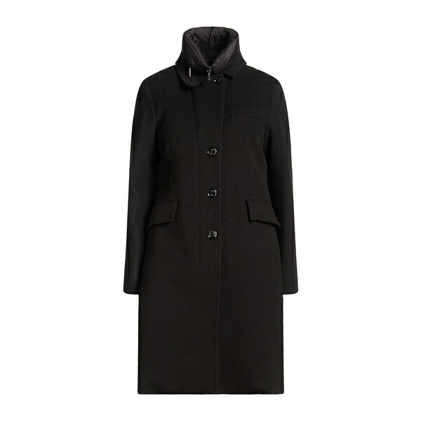 【貨物輸送無料】 ムーレー レディース 上衣＆上衣 アウター Coats Black