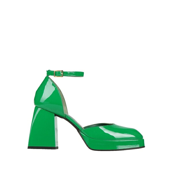 【貨物輸送無料】 ジャンパオロ ヴィオッツィ レディース パンプス シューズ Pumps Green