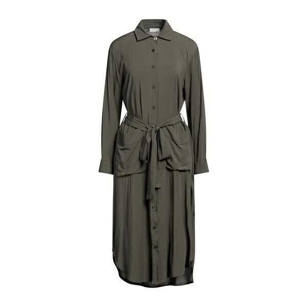 【貨物輸送無料】 棲み家 野球クラブ 光の都市 レディース 衣装 トップス Midi dresses Green
