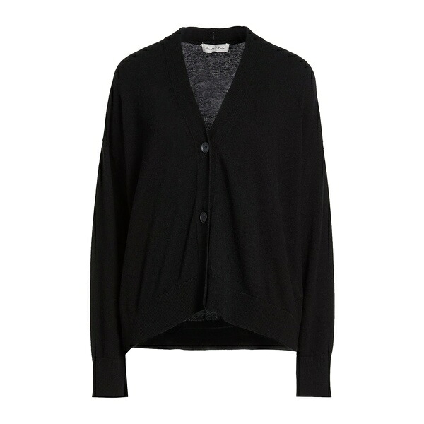【貨物輸送無料】 マニラグレース レディース ジレー アウター Cardigans Black