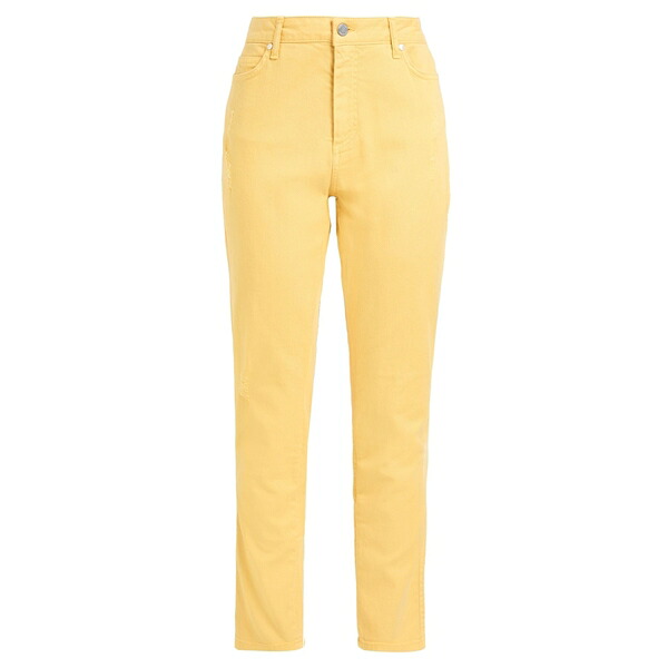 【貨物輸送無料】 エルマンノ シェルヴィーノ レディース ジーンズズボン下 ボトムス Jeans Yellow