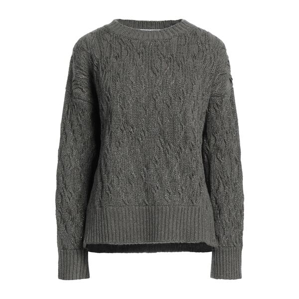 【貨物輸送無料】 ファビアナ フィリッピ レディース 編み物\u0026プルオーバー アウター Sweaters Grey