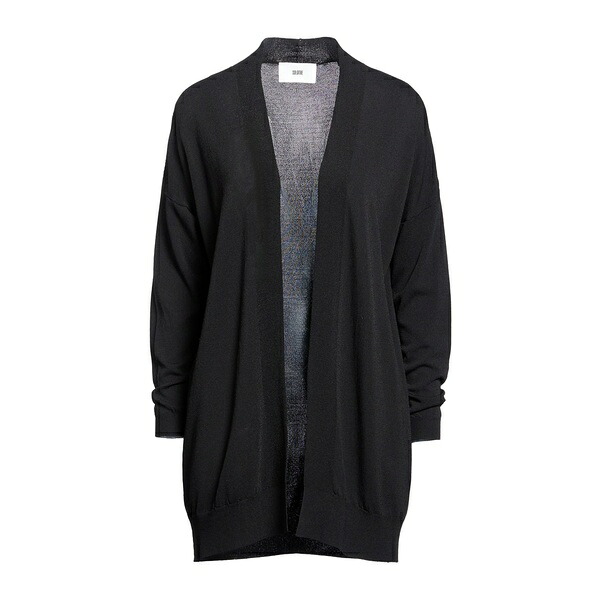 【貨物輸送無料】 ソロトレ レディース ジレー アウター Cardigans Black