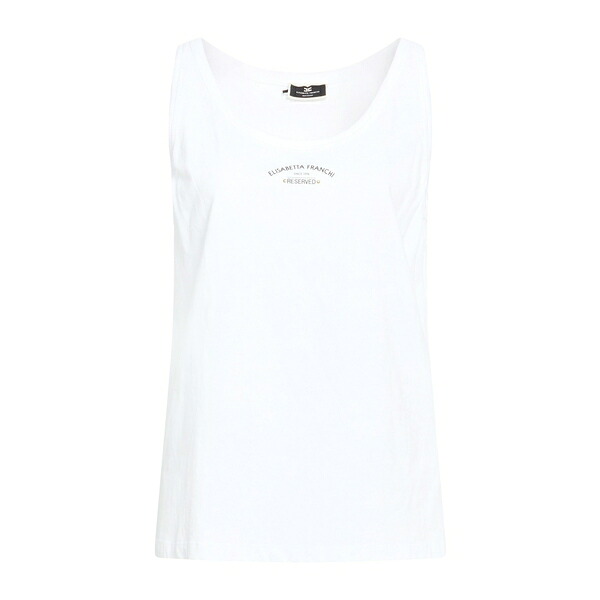 【貨物輸送無料】 エリザベスフランキ レディース プルオーバー トップス Tank tops White