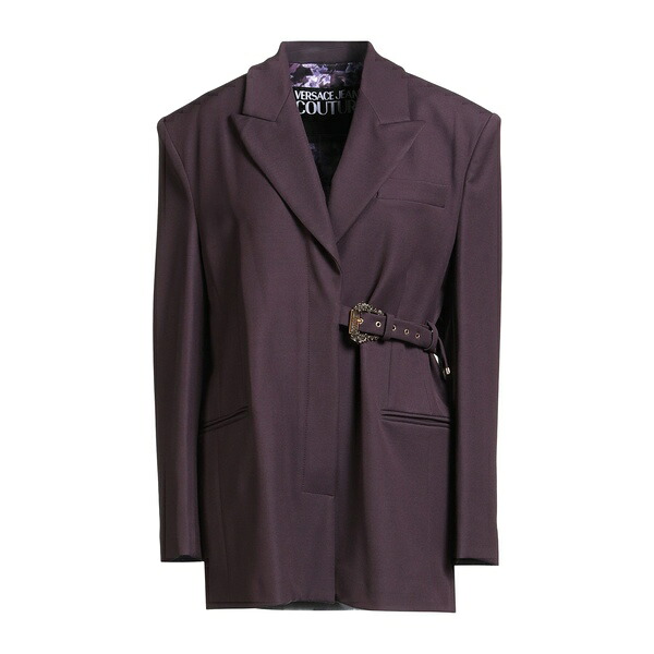 【貨物輸送無料】 呼びりん探し回る レディース 上衣＆上衣 アウター Blazers Purple