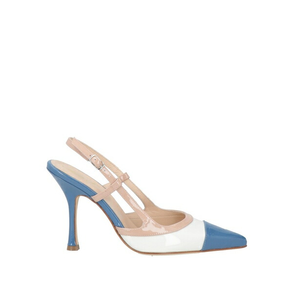 【貨物輸送無料】 アンナ・エフ レディース パンプス シューズ Pumps Blue