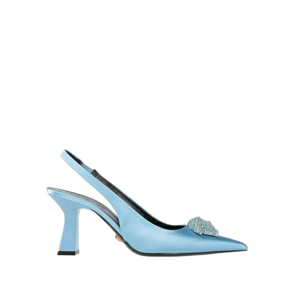 【貨物輸送無料】 ヴェルサーチ レディース パンプス シューズ Pumps Azure