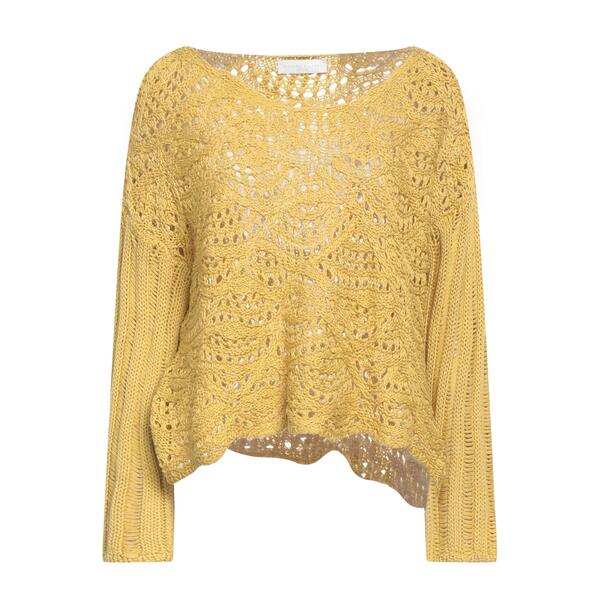 【貨物輸送無料】 ファビアナ フィリッピ レディース 編み物\u0026ティーシャツ アウター Sweaters Yellow