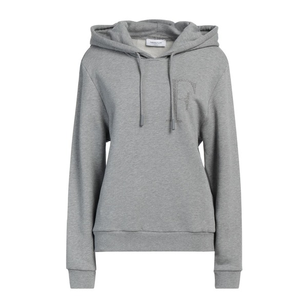 【送料無料】 ファビアナ フィリッピ レディース パーカー・スウェットシャツ アウター Sweatshirts Grey|asty
