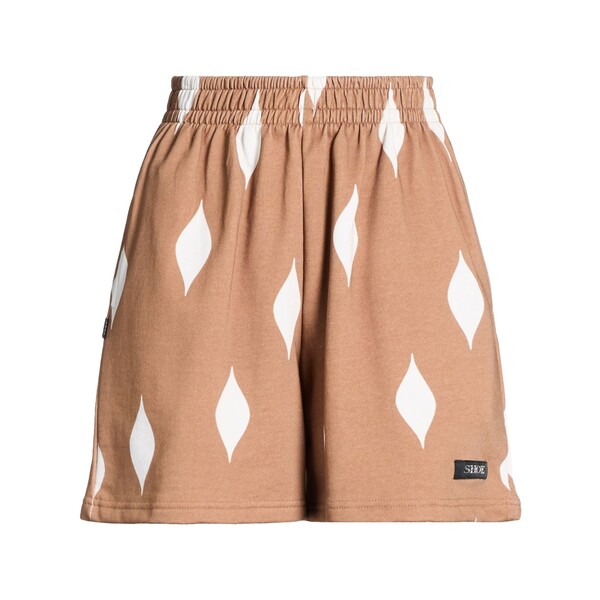 【貨物輸送無料】 シュー レディース 心地好いズボン下 ボトムス Shorts \u0026 Bermuda Shorts Beige