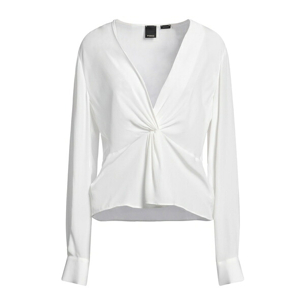 【貨物輸送無料】 ピンコ レディース プルオーバー トップス Tops White
