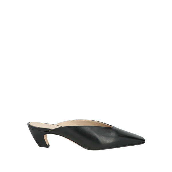 【貨物輸送無料】 行動論理 レディース サンダル シューズ Mules \u0026 Clogs Black