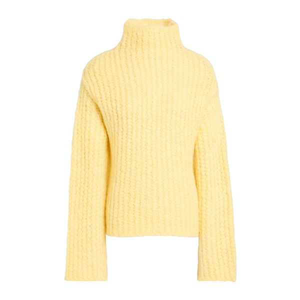 【送料無料】 フォルテ フォルテ レディース ニット&セーター アウター Turtlenecks Yellow|asty