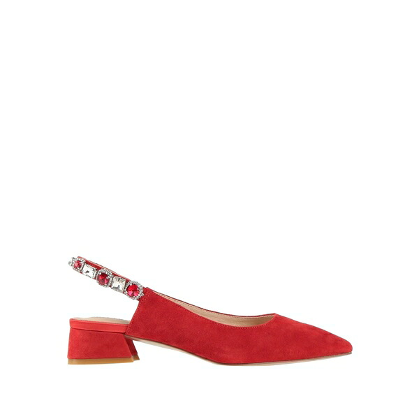【貨物輸送無料】 ルチアーノ バラキーニ レディース パンプス シューズ Pumps Red