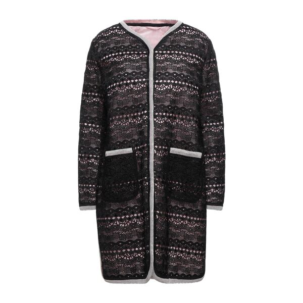 【貨物輸送無料】 エルマンノ シェルヴィーノ レディース 上衣＆上衣 アウター Coats Black