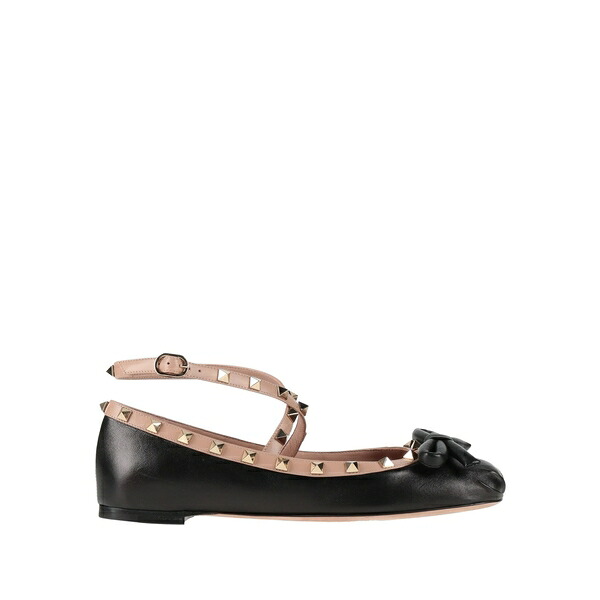 【貨物輸送無料】 ヴァレンティノ ガラヴァーニ レディース サンダル シューズ Ballet flats Black