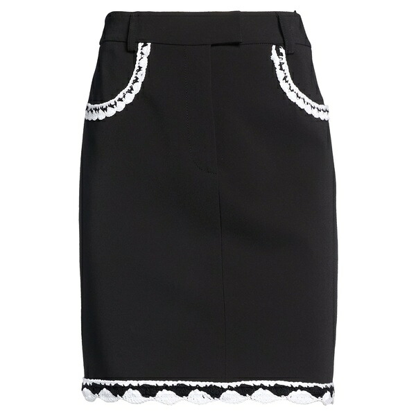 【貨物輸送無料】 モスキーノ レディース スコート ボトムス Mini skirts Black