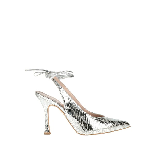 【貨物輸送無料】 マイカロム レディース パンプス シューズ Pumps Silver