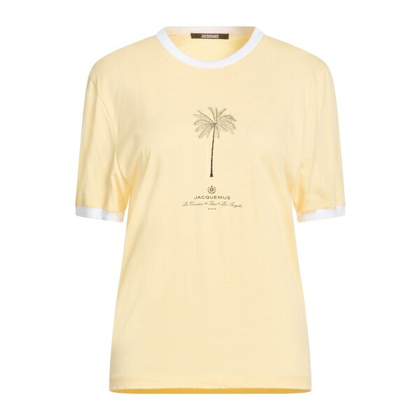 【貨物輸送無料】 ジャクエムス レディース プルオーバー トップス T-shirts Yellow