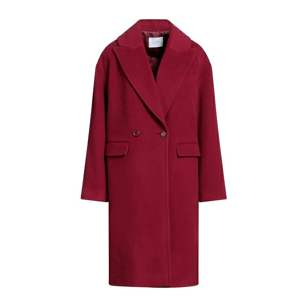 【送料無料】 ソーアリュール レディース ジャケット&ブルゾン アウター Coats Red|asty