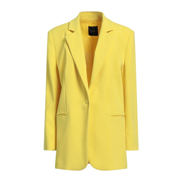 【送料無料】 ピンコ レディース ジャケット＆ブルゾン アウター Blazers Yellow｜asty