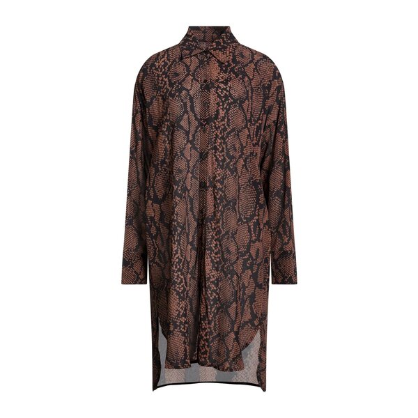 【貨物輸送無料】 フィジコ レディース 衣装 トップス Mini dresses Brown
