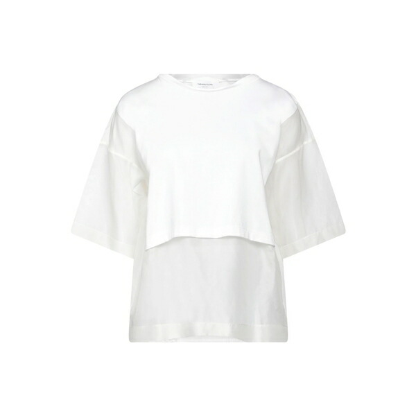 【貨物輸送無料】 ファビアナ フィリッピ レディース プルオーバー トップス Tops White